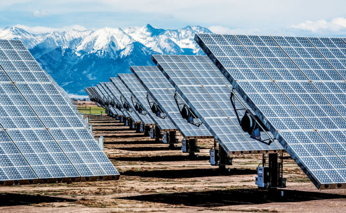 The Alamosa Solar Plant in the San Luis Valley was the largest concentrator photovoltaics power station in the world when it was completed in 2012. It was built by Mortenson Construction.