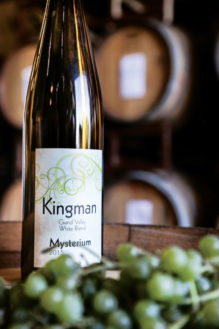 Kingman estates winery has become the eighth largest in the state and produces 16 varieties.