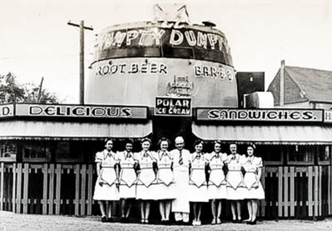 Cheeseburgers: first patented in by L. Ballast of Denver’s Humpty Dumpty Drive-In. 