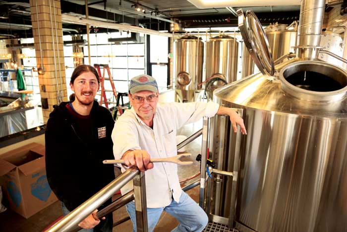 Owner and headmaster of new Park Hill brewery