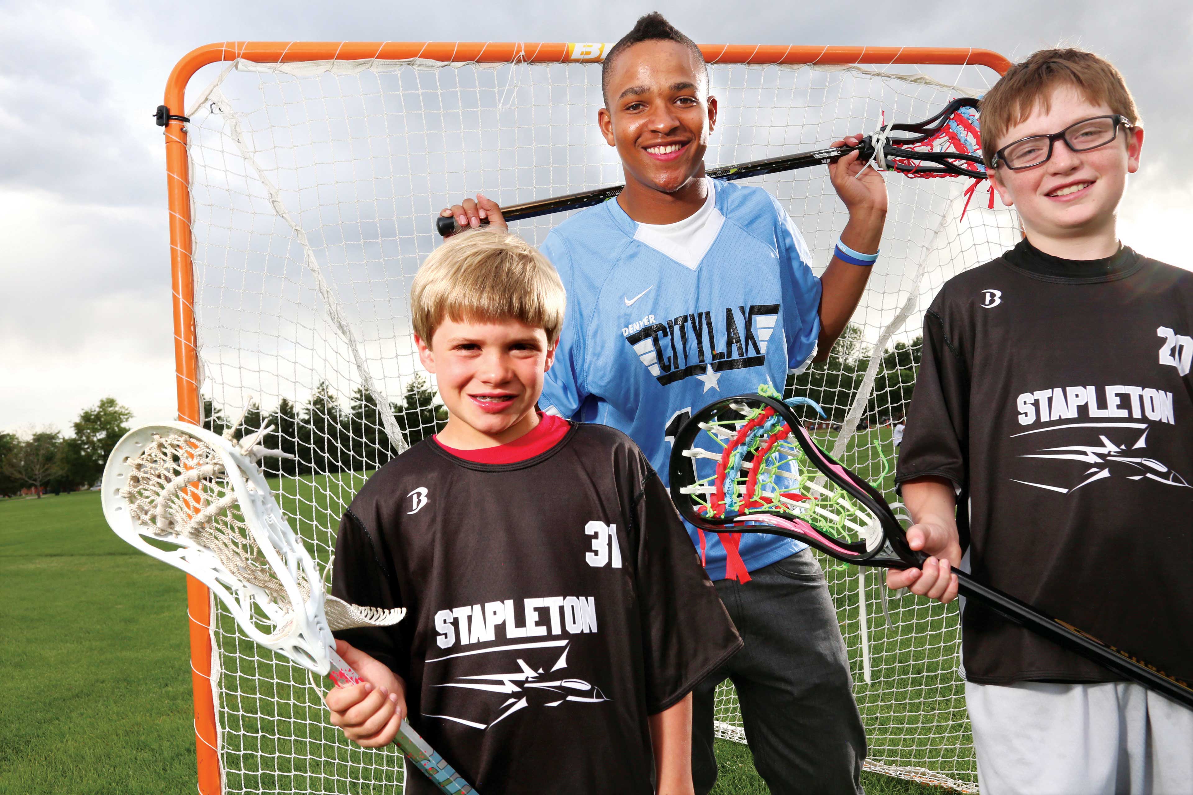 Charlie Jones, Trevon Hamlet and Cooper Silverstein were selected to participate in the opening ceremonies at the World Championship Lacrosse Games on July 10 at Dick’s Sporting Goods Park.