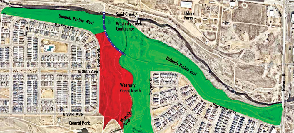 Westerly Creek Map