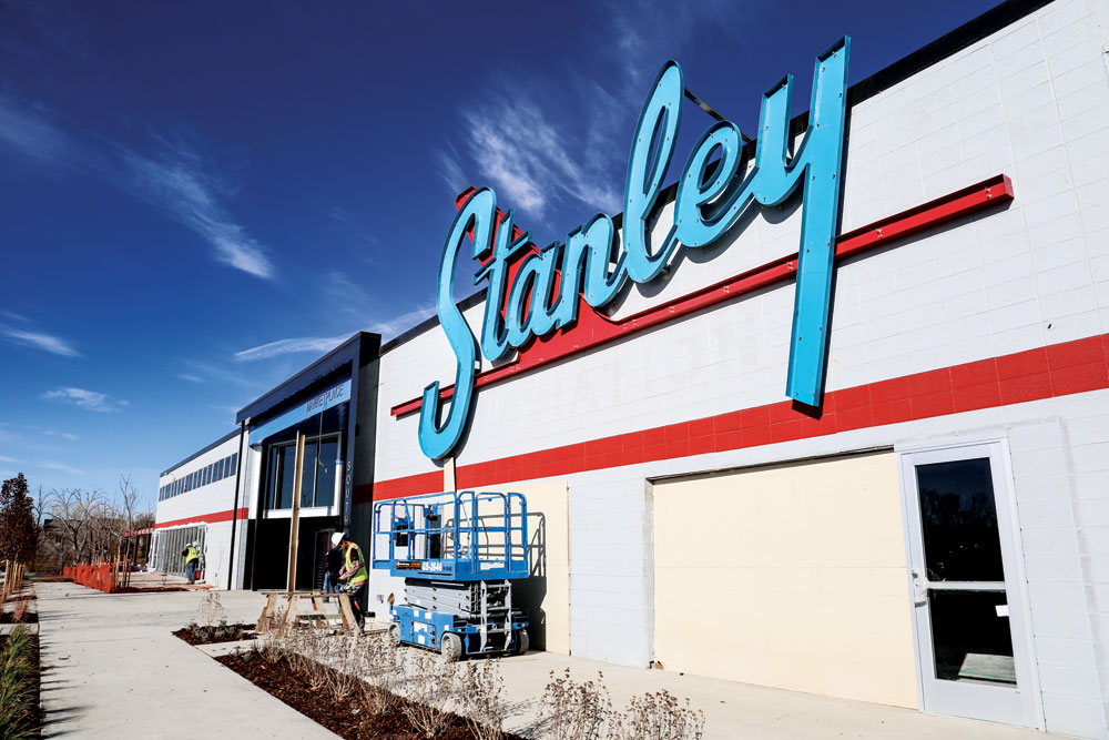 Stanley Marketplace is located at 2501 Dallas St., Aurora. Approximately 50 locally-owned businesses will occupy the 100,000+ square feet. Owner Mark Shaker says he is excited to start the new chapter, operations, after the long construction phase. The public can visit Stanley after December 15.
