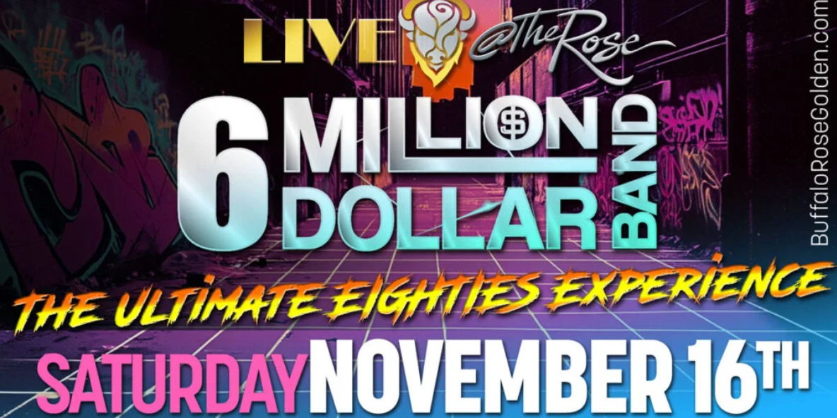 Live @ The Rose – 6 Million Dollar Band