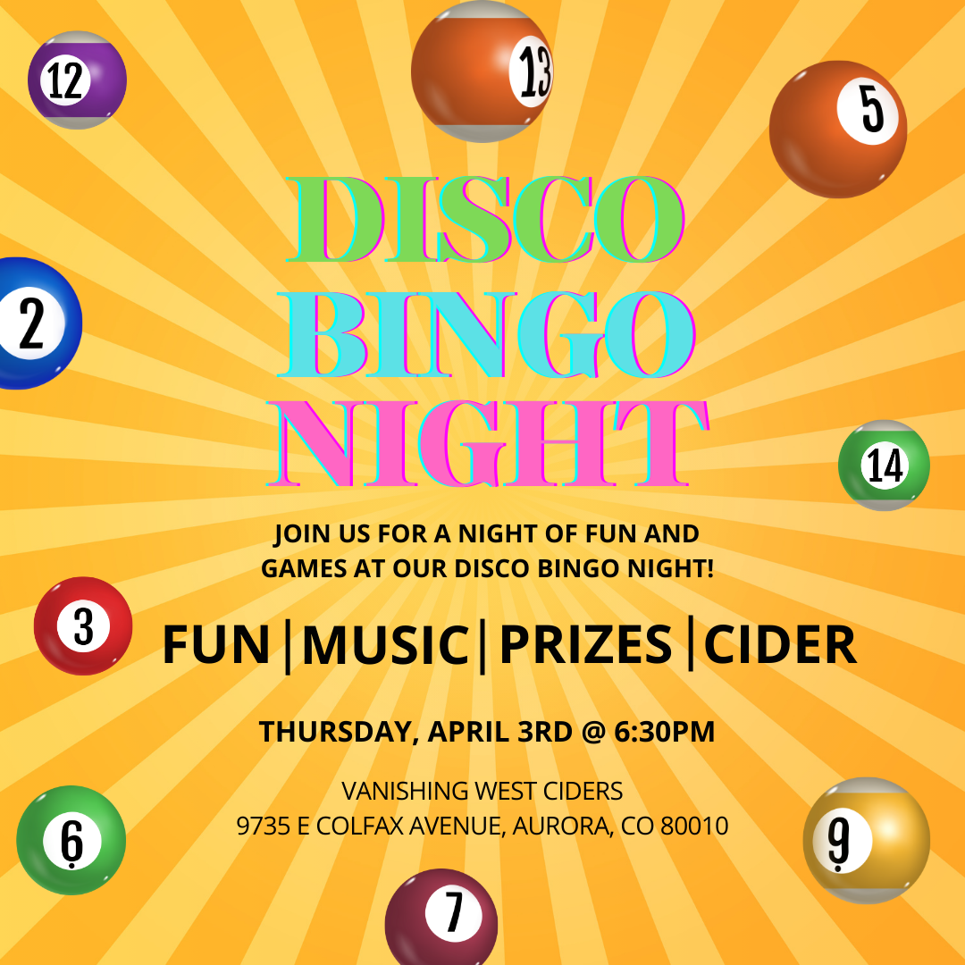 Disco Bingo Night