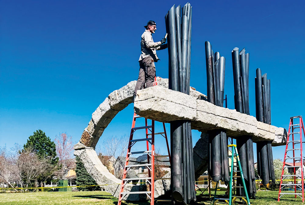 Outdoor Art in Central Park  Gets a Spring Spruce Up