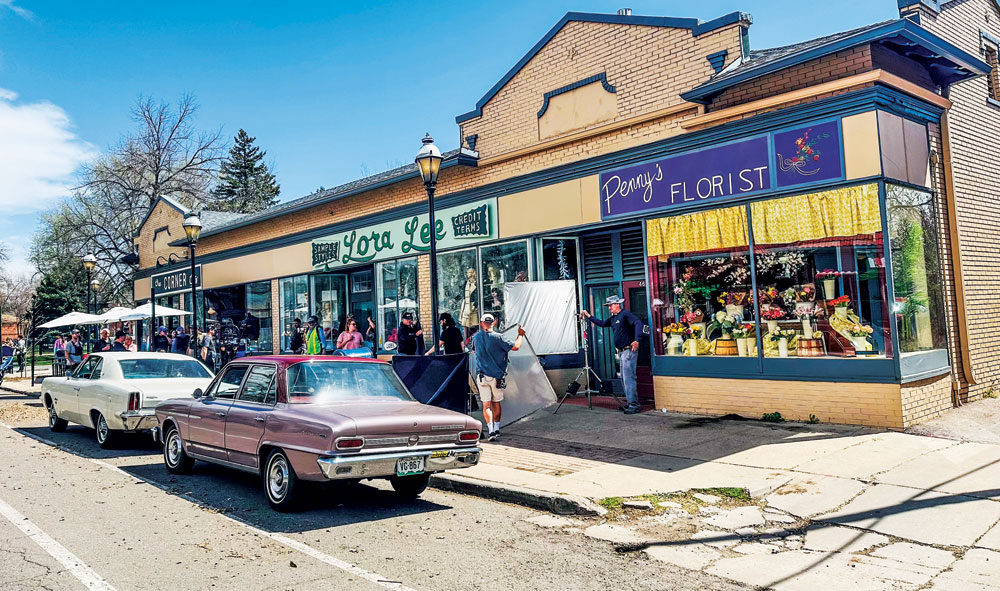 Lights, Camera, Action: A Movie Set in Denver’s Park Hill