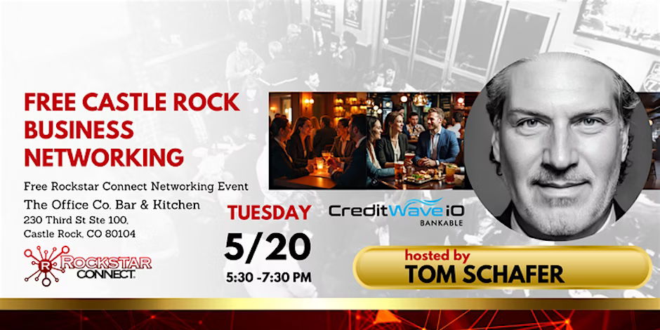 Free Castle Rock Business Networking Rockstar Connect Event (May, CO)