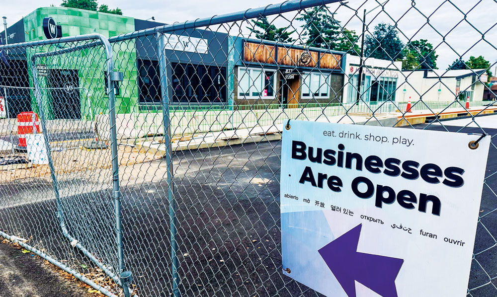 Colfax Bus Project Dampens Local Business Outlook