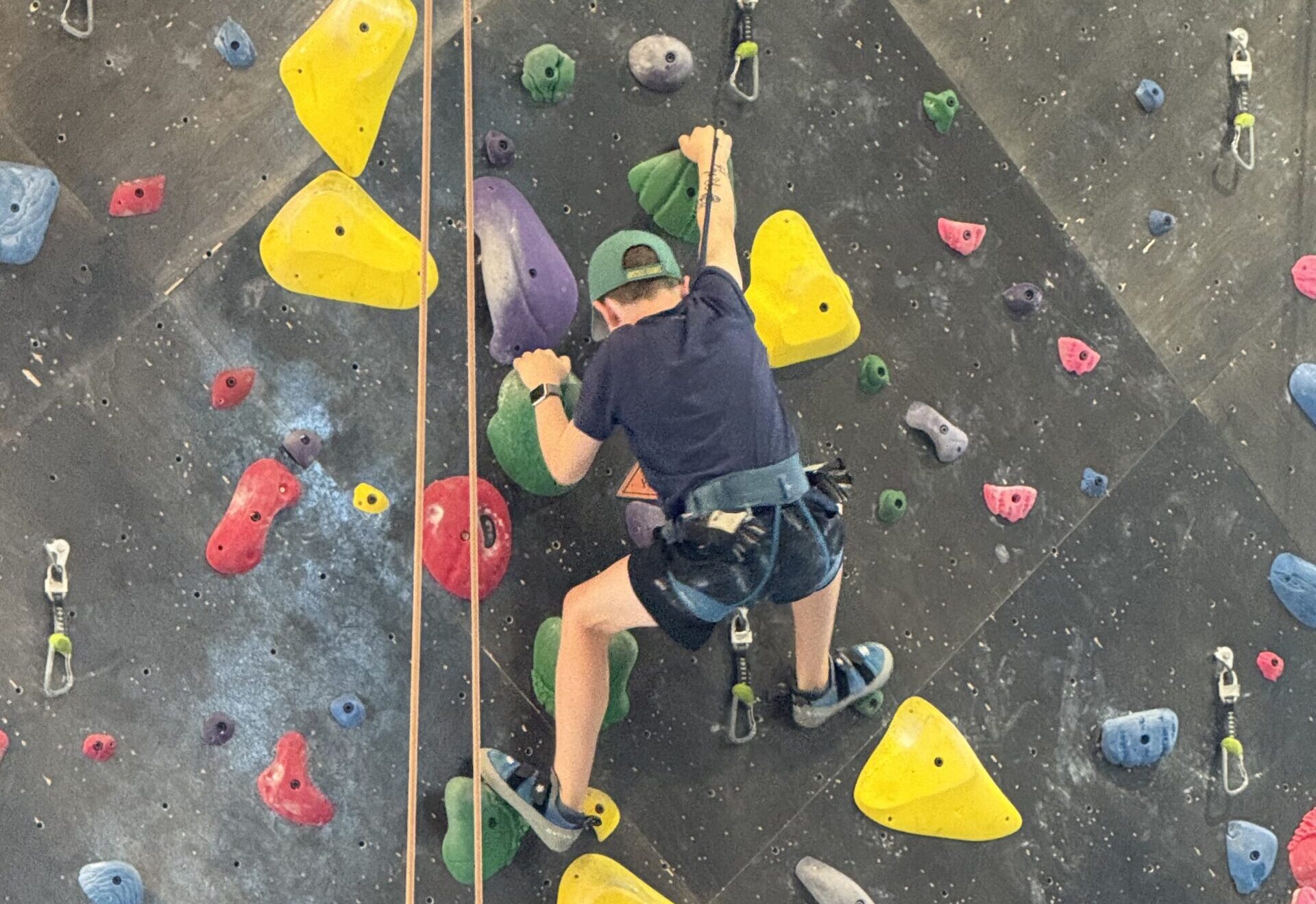 Conrad Climbs Again
