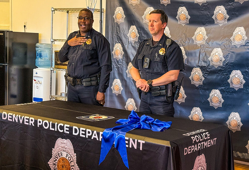 Denver Police Open Satellite Station in Quebec Square