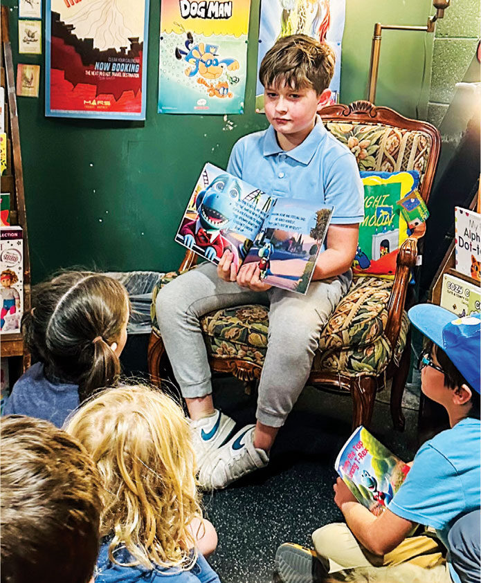 Young Author Follows His Dreams