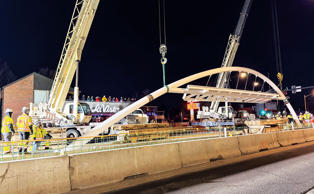 Arch Raisings Become Social Gatherings Along East Colfax
