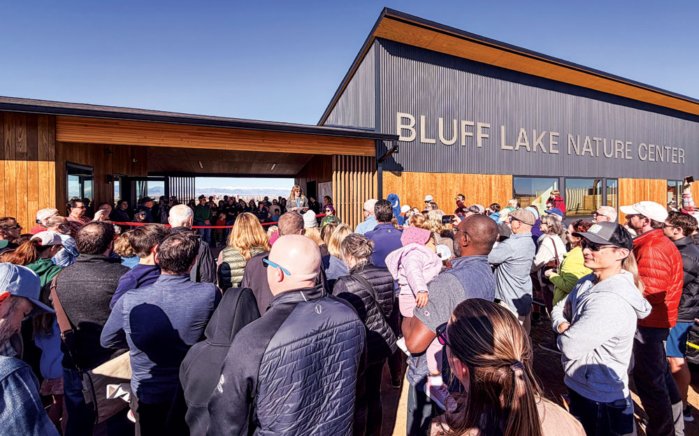 Community is at the Center of Changes at Bluff Lake