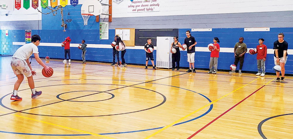 Northfield Athlete Creates Basketball Clinic for Immigrant Children
