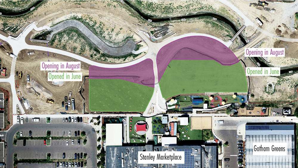 New Community Gathering Space Opens at Stanley Marketplace